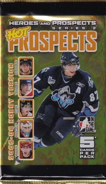 2005-06 ITG Heroes and Prospects Series 2 Hockey Hobby Balíček