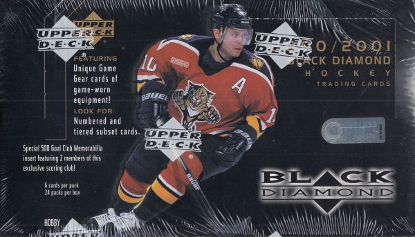 2000-01 Upper Deck Black Diamond Hockey Hobby Box
