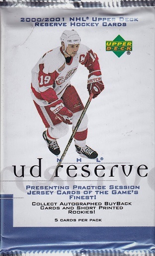2000-01 Upper Deck Reserve Hockey HOBBY Balíček