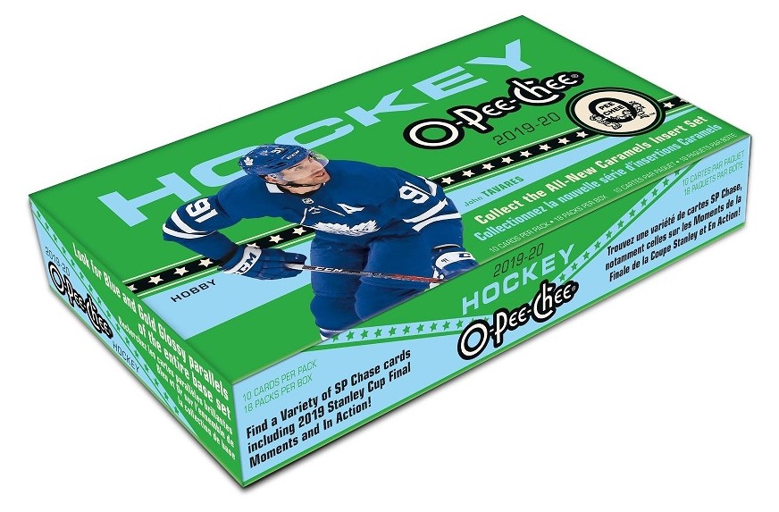 2019-20 Upper Deck O-Pee-Chee Hockey Hobby 16-Box CASE