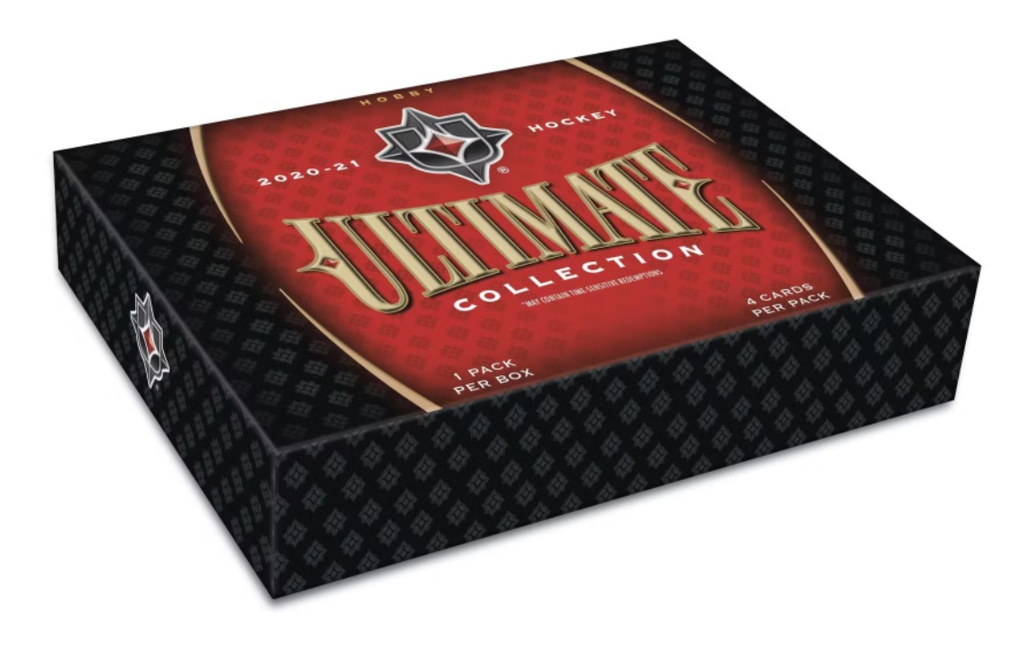 2020-21 UD Ultimate Hockey Hobby 8-Box CASE