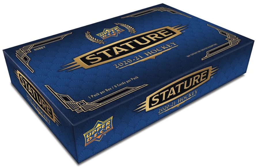 2020-21 Upper Deck Stature Hockey Hobby 8-Box CASE