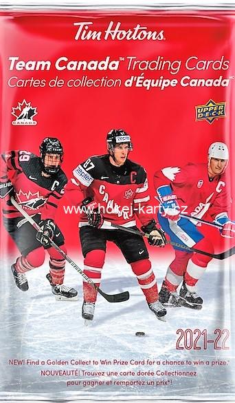 2021-22 Upper Deck Tim Hortons Hockey Hobby Balíček