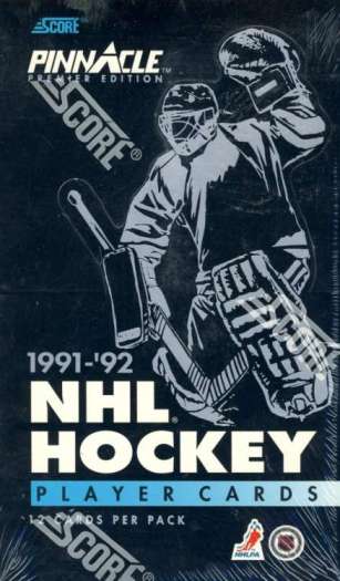1991-92 Pinnacle Hockey Score US Ed. Box
