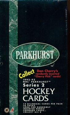 1992-93 Parkhurst Series 2 Hockey Box
