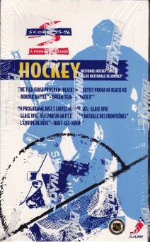1995-96 Pinnacle Score Hockey Box