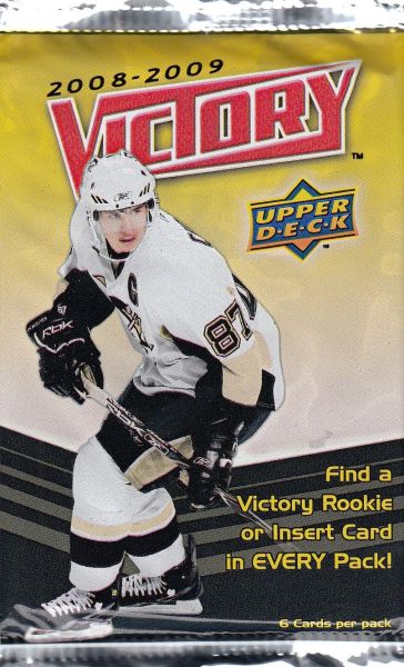 2008-09 Upper Deck Victory Hokcey Hobby Pack