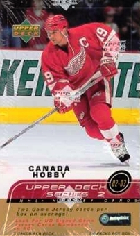 2002-03 Upper Deck Series 2 Canadian Hockey Hobby Box
