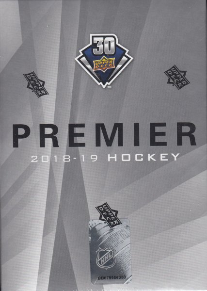 2018-19 Upper Deck Premier Hockey Hobby Box
