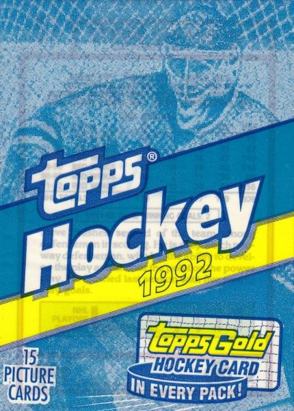 1992-93 Topps Hockey Balíček