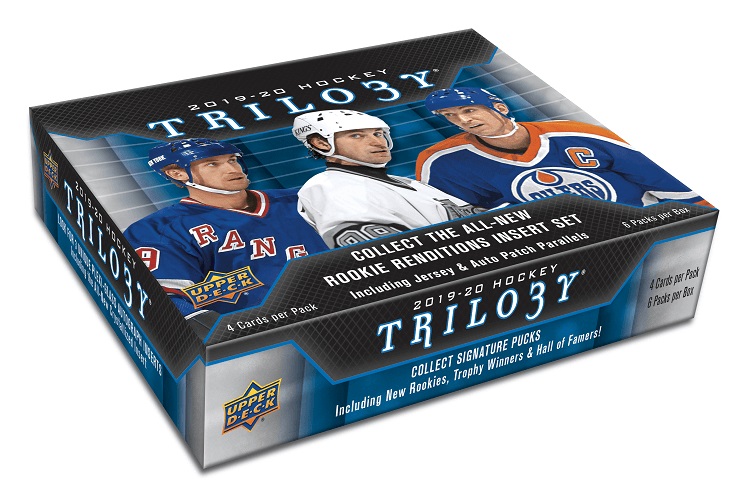 2019-20 UD Trilogy Hockey Hobby Box