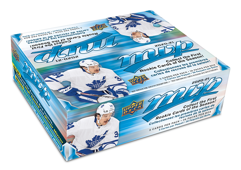 2020-21 Upper Deck MVP Hockey Retail Box