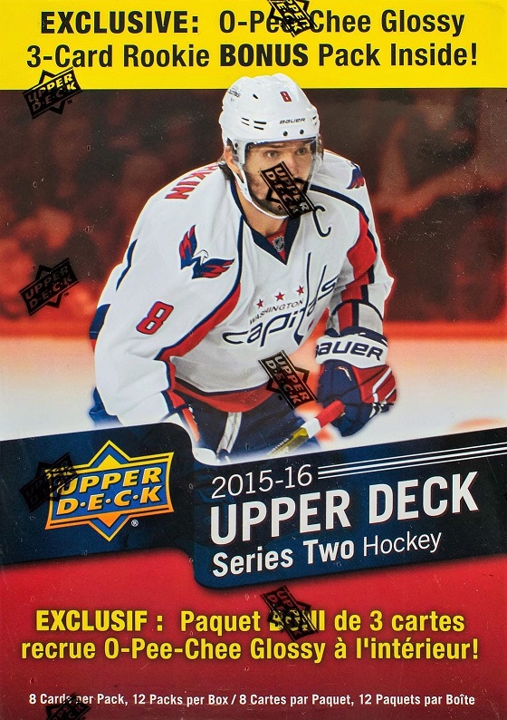 2015-16 Upper Deck Series 2 Hockey Mega Box
