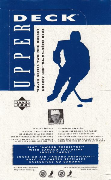 1994-95 Upper Deck Series 2 Hockey Canadian Hobby box