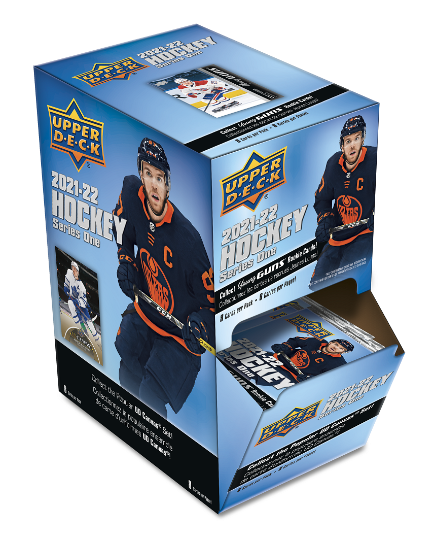 2021-22 UD Series 1 Hockey Gravity Feed Box