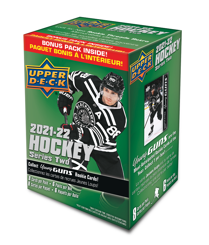 2021-22 UD Series 2 Hockey Blaster Box