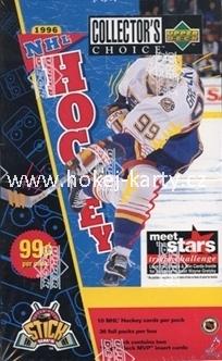 1996-97 Upper Deck Collector´s Choice Hockey Retail box