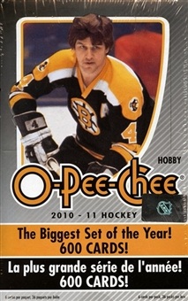 2010-11 O-Pee-Chee OPC Hockey Hobby Box