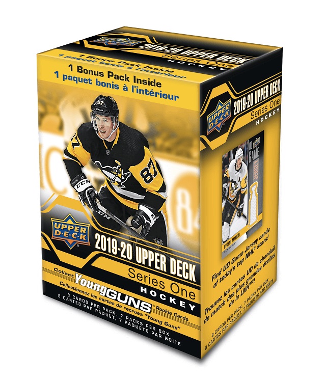 2019-20 UD Series 1 Hockey Blaster Box