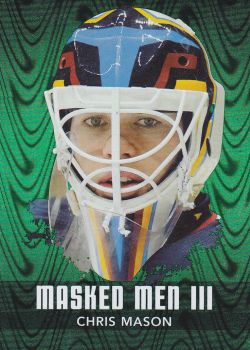 insert karta CHRIS MASON 10-11 BTP Masked Men III Emerald /340
