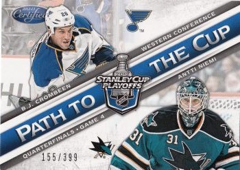 insert karta CROMBEEN/NIEMI 12-13 Certified Path to the Cup /399