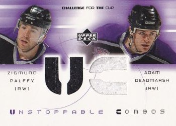 jersey karta PÁLFFY/DEADMARSH 01-02 Challenge for the Cup Unstoppable Combos 