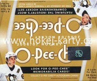 2006-07 UD O-Pee-Chee Hockey Retail Balíček