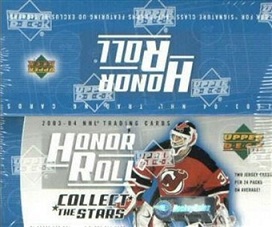 2003-04 UD Honor Roll Hockey Hobby Box