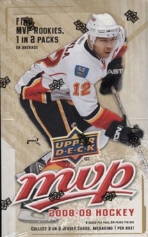2008-09 Upper Deck MVP Hockey Hobby Box