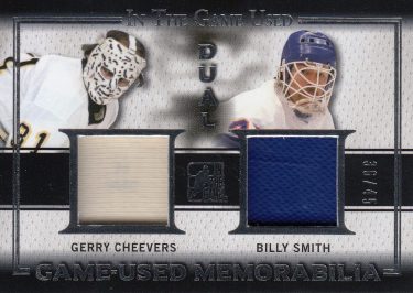 jersey karta CHEEVERS/SMITH 15-16 ITG Used Dual Game-Used Memorabilia /45