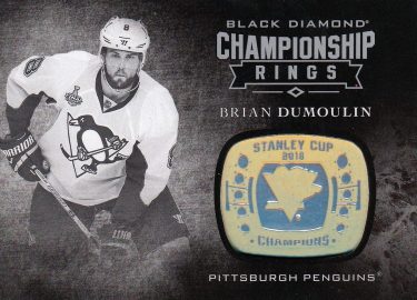 insert karta BRIAN DUMOULIN 16-17 Black Diamond Championship Rings číslo CR-BD
