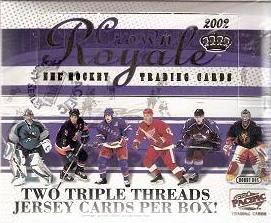 2001-02 Pacific Crown Royale HOBBY Box