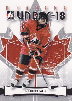řadová karta DION KNELSEN 07-08 O Canada Under-18 číslo 6