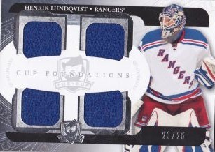 jersey karta HENRIK LUNDQVIST 11-12 UD The Cup Cup Foundations /25