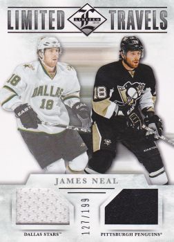 jersey karta JAMES NEAL 12-13 Limited Limited Travels /199