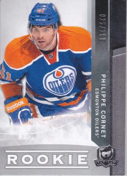 insert RC karta PHILIPPE CORNET 12-13 UD The Cup Rookie /199