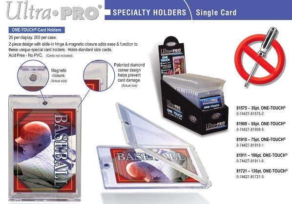 Ultra Pro 100PT UV One-Touch Magnetic Holder
